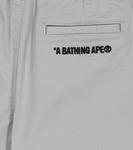 Брюки из твила с вышивкой BAPE, серый - фото 2