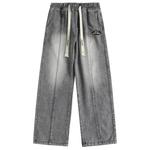 Джинсы унисекс Jcui, серый - фото 16