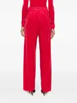 Бархатные брюки прямого кроя Amazuìn, красный - фото 4