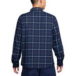 Одежда Рубашка Мужская Синяя Nike, синий - фото 3