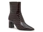 Ботинки DKNY Sunny Bootie, Dark Brown Croc Print - фото
