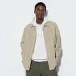 Куртка Uniqlo Unisex водоотталкивающая, 32 бежевый - фото 2