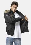 Куртка Cipo & Baxx Winter jacket, Schwarz/Black - фото 3