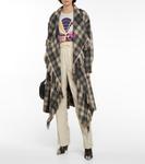 Брюки Biro с высокой талией Marant Etoile, экрю - фото 2