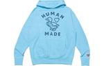 Худи с принтом логотипа HUMAN MADE, синий - фото 2