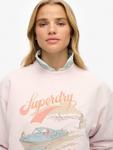 Сувенирный свитшот с принтом Superdry, Cradle Pink - фото 4