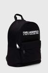 Рюкзак женский Karl Lagerfeld с надписью, черный - фото 2