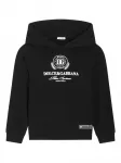 Худи с логотипом Dolce & Gabbana Kids, черный - фото
