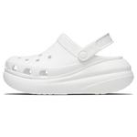 Crocs Кроссовки Crush Clog женские белые, цвет White - фото 6