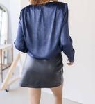 Топ Aleannah в темно-синем цвете ASTR - фото 3