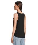 Топ Mod-o-doc Curve Hem Scoop Neck Tank, черный - фото 3