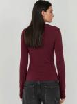 Hiccup Лонгслив в бордовом цвете - фото 3