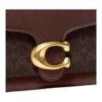 Кожаная сумка через плечо COACH, gift box set (basic set+черный box) - фото 7