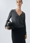 Кардиган Mango Cardigan, Mottled Grey - фото