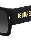 Солнцезащитные очки DSQUARED2 EYEWEAR 0165, черный - фото 5