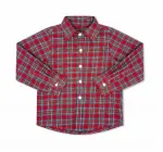 Мужская рубашка на пуговицах в клетку "Вудсток" Lullaby Set - фото