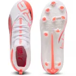 Футбольные бутсы Puma Ultra 5 Match FG/AG, белый - фото 2