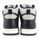 Кроссовки данки высокие ле Nike, серый - фото 3