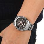 Часы Casio Edifice Analog Watch 'Silver Metallic Black Gold', черный - фото 2
