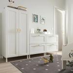 Гардероб SMÅSTAD/PLATSA IKEA, 180x57x133 см, цвет white with frame - фото 2