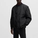 HUGO BOSS Пуховик мужской черный, Black - фото 4