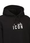 Худи DSQUARED2 ICON RELAX FIT, Black - фото 3