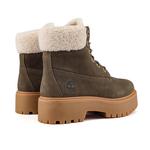 Женские ботинки beige Timberland, темно-коричневый - фото 3