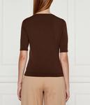 Свитер Marc Cain Regular Fit, коричневый - фото 4