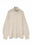 Джемпер Vero Moda VMDOFFY ROLL NECK, Birch/White - фото 5