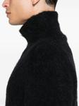 AMI Paris джемпер с начесом, черный - фото 5