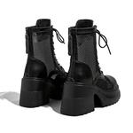 Ботинки Martin Boot женские A Poinsettia Princess, черный - фото 6