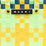 Сумка-шопер MARNI с тканым логотипом - фото 4