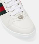Кожаные кроссовки Screener Gucci, Great W/G.W/Wh/Vrv/W - фото 6