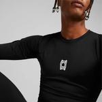 Базовый слой лонгслив Puma Hoops Team, цвет Puma Schwarz - фото 5