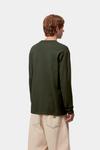 Лонгслив Chase Carhartt, зеленый - фото 2