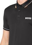 BOSS Мужская Поло Paul Pro Performance, Black Sky - фото 3