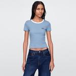 Футболка женская GAP, белый - фото 8