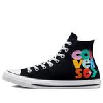 Кроссовки chuck taylor all star high 'happy faces' Converse, черный - фото