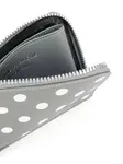 Кошелек в горох Comme Des Garçons Wallet, серый - фото 3