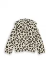 Толстовка с капюшоном на молнии Tom Tailor, Big Leopard Print - фото 2