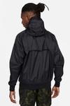 Ветровка Windrunner с капюшоном Nike, черный - фото 2