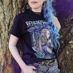 Огненный Хвост - Футболка Морриган черная - фото