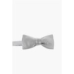 Галстук-бабочка из шелкового атласа Corneliani, серый - фото