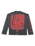Лонгслив Living Legacy Tour Represent, серый - фото 2