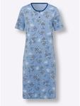 Ночная рубашка с небесно-голубым принтом Sieh an! - фото 4
