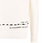 Свитер мужской белый Alexander McQueen - фото 7