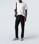 Футболка из хлопкового джерси Prada, Bianco - фото 2