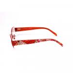 Оранжевые металлические оправа Emilio Pucci - фото 3