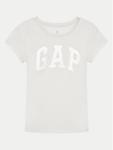 Футболка стандартного кроя Gap, экрю - фото