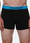 Трусы Bruno Banani Retro Short/Pant Flowing, цвет Aqua Blue/Schwarz - фото 2